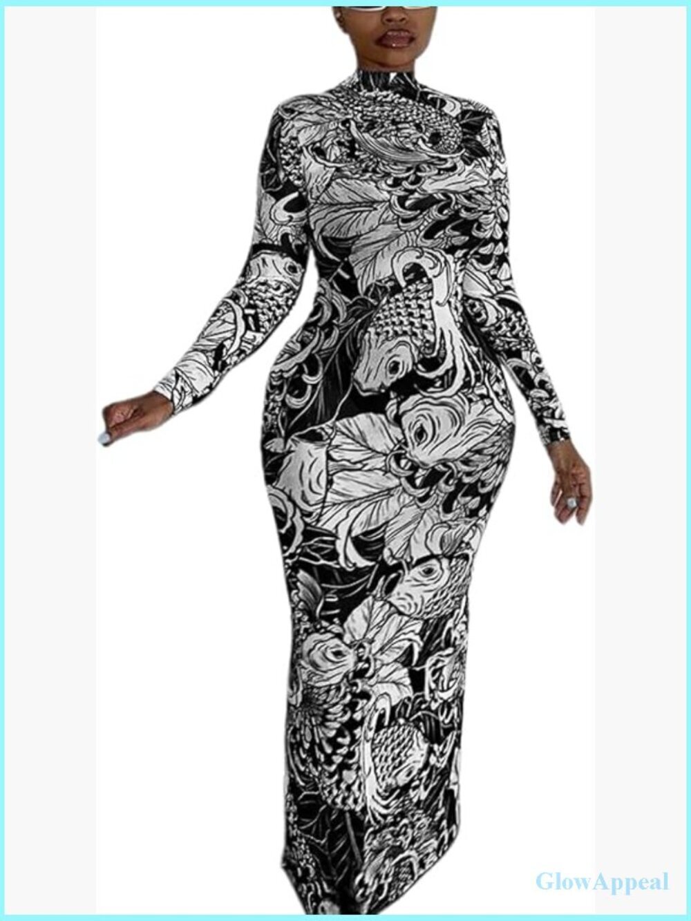 Mesh Maxi Dress Long Sleeve Ruched Bodycon Formal Wedding Guest Y2K